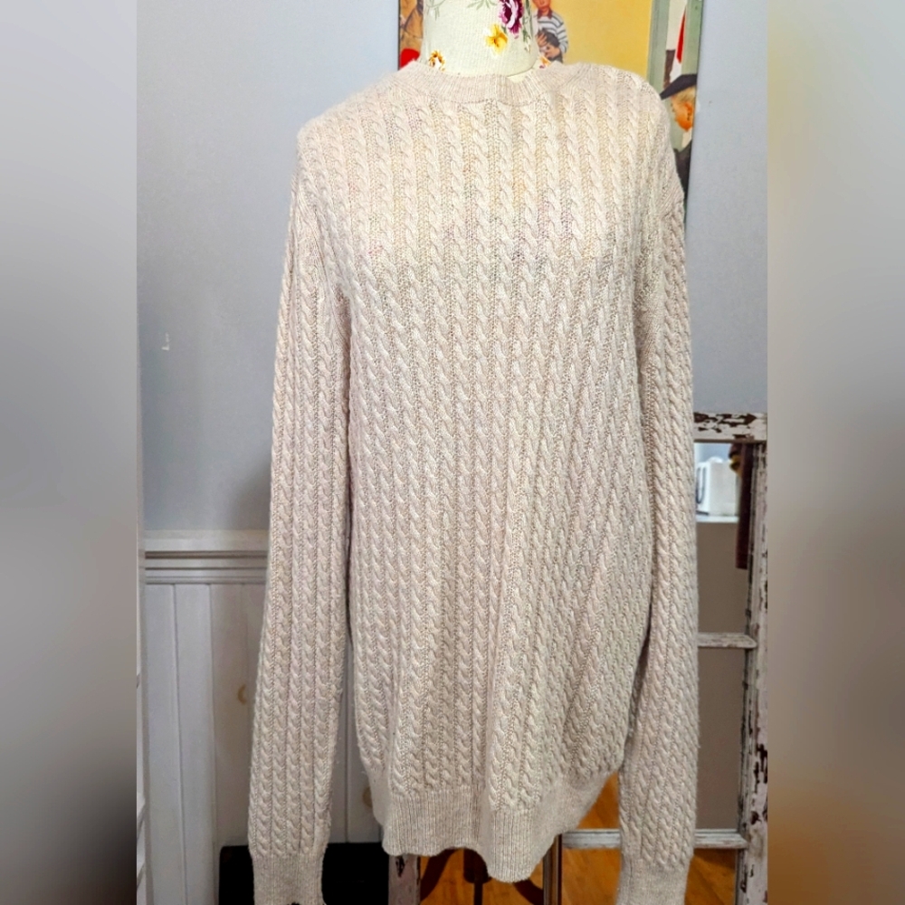 Black Brown wool/‎ nylon sweater-02